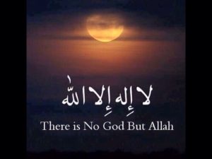 No god but Allah