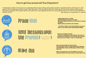 How to get Dua Answered Dua Etiquettes(1)