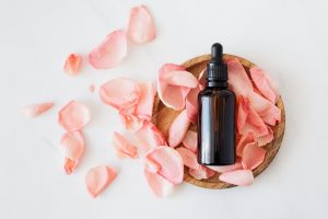 bottle-with-pink-rose-petals