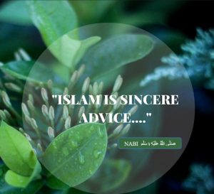 Islam is Advice