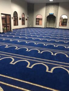 Masjid Carpet Blue