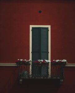 flower door