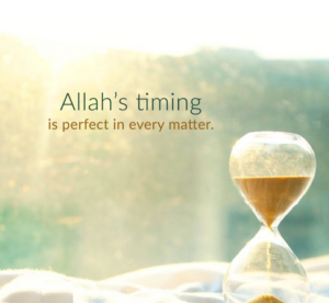 Allah's Timing